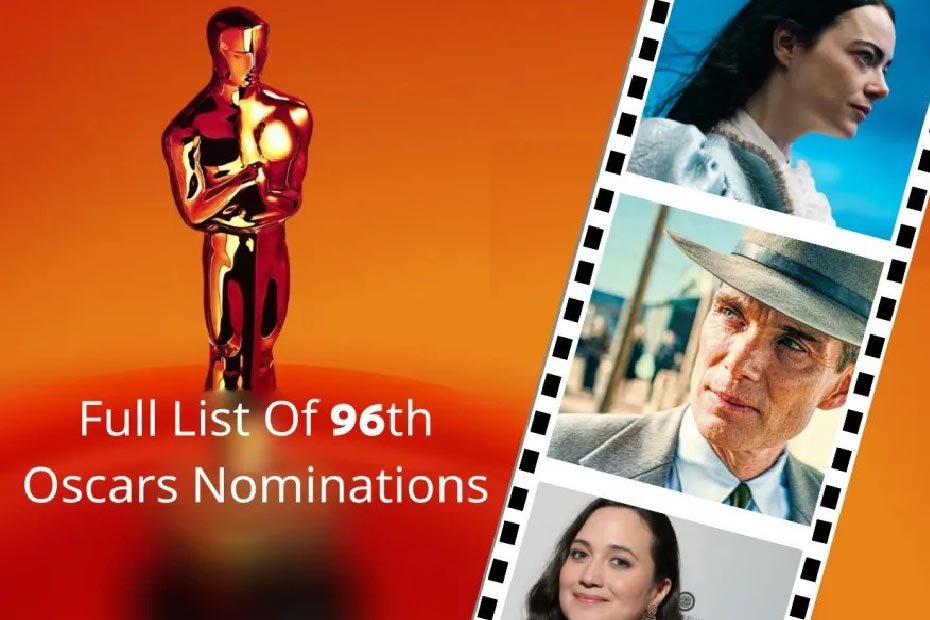 Oscar Nominees 2024 Full List